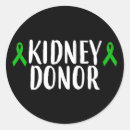 Buscar donante de órganos pegatinas Donación de riñón