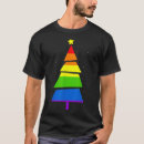Buscar árbol de navidad gay camisetas Lgbt