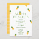 Buscar la hawaii despedida soltera invitaciones Aloha