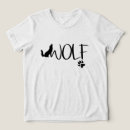 Buscar logotipo de la naturaleza camisetas Lobo