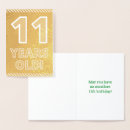 Buscar 11 años tarjetas General y unisex