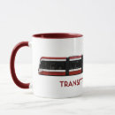 Buscar tranvía tazas Transporte público