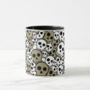 Buscar cráneo gótico tazas General y unisex
