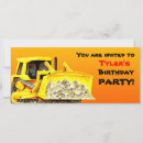 Buscar maquinaria pesada invitaciones Bulldozer