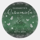 Buscar emerald pegatinas Quinceañera