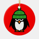 Buscar pingüino del dibujo animado adornos Lindo