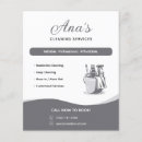 Buscar señora de la limpieza flyers Para todos