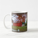 Buscar granero tazas Rojo