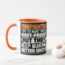 Buscar bombero tazas Fuego