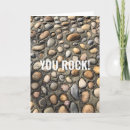 Buscar guijarros tarjetas Piedra