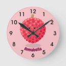 Buscar frutas tropicales relojes de pared General y unisex