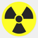 Buscar radiactivo pegatinas Desperdicio