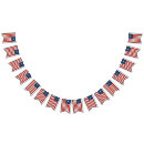 Buscar de estados unidos banderines Blanco rojo y azul