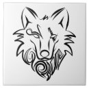 Buscar lobo negro azulejos Animal