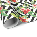 Buscar floral tropical papel de regalo Geométrico