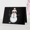 Buscar golf tarjetas de navidad Festivo