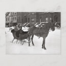 Buscar caballo y trineo postales Nieve
