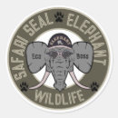 Buscar elefantes africanos pegatinas General y unisex