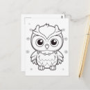 Buscar búhos postales Para niños