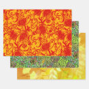 Buscar vintage paisley papel de regalo Rojo