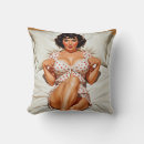 Buscar pinup cojines Chica de pinup