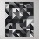 Buscar del monocromo posters Abstracto