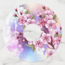 Buscar elegante identificadores de copas Floral