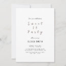 Buscar dulces 16 invitaciones Minimalista