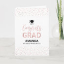 Buscar confeti tarjetas Graduado