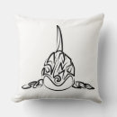 Buscar orcas cojines Blanco y negro