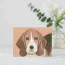 Buscar perros de caza postales Acuarela