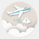 Buscar aeroplano pegatinas Cumpleaños