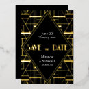 Buscar gatsby save the date invitaciones Vintage