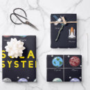 Buscar astronomía papel de regalo Sistema solar