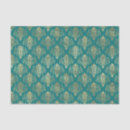 Buscar damasco verde papel de seda Antiguo