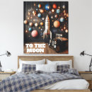 Buscar sistema solar lienzos Astronauta