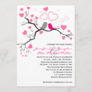 Buscar lovebirds invitaciones Pájaros del amor