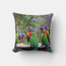 Buscar loros coloridos cojines Exótico