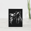Buscar silueta de caballo tarjetas Elegante