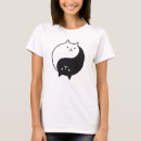 Buscar gato de yang del yin camisetas Adorable