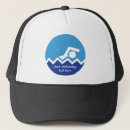 Buscar nadador gorras Azul