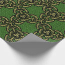 Buscar vikingo papel de regalo Verde