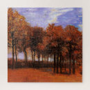 Buscar paisaje del otoño puzzles Vincent van gogh