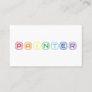 Buscar pintores tarjetas de visita Clientes