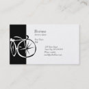 Buscar el biking tarjetas de visita Bicicleta