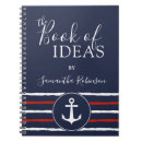 Buscar ancla náutica cuadernos Moderno