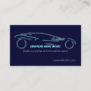 Buscar sportscar tarjetas de visita Coches