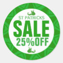 Buscar leprechaun pegatinas Verde