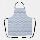 Buscar zigzag delantales Azul