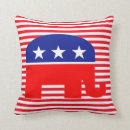 Buscar elefante blanco cojines Rojo